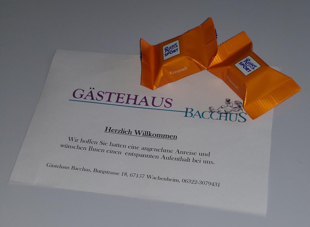 Gastehaus Bacchus Ξενοδοχείο Wachenheim an der Weinstraße Εξωτερικό φωτογραφία